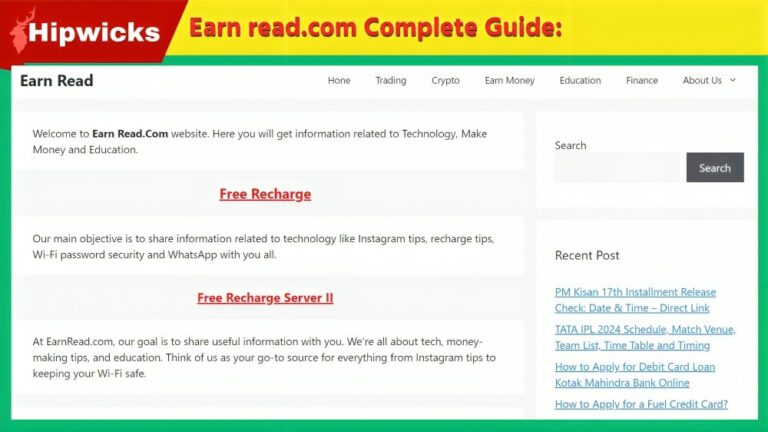 Earn read.com